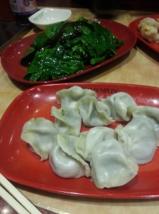 The Wannabe Herbivore: dumplings and broccoli
