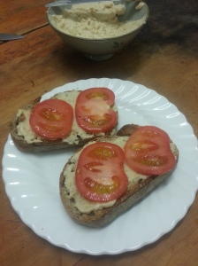 The Wannabe Herbivore: Sourdough and hummus